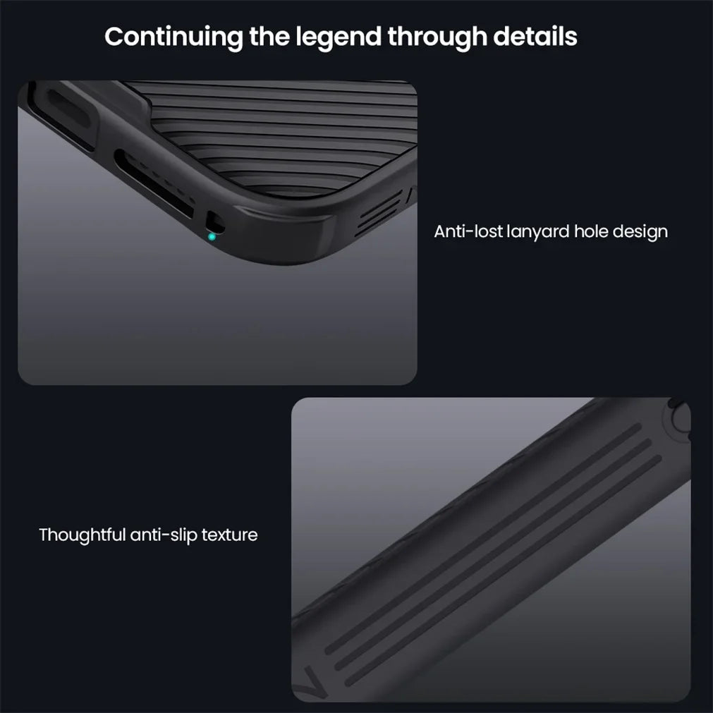 For iPhone 17Pro 17 Pro Max Matte MagSafe Case CamShield Pro Magnetic Charging Slider Camera Cover For iPhone17 / 17 Air