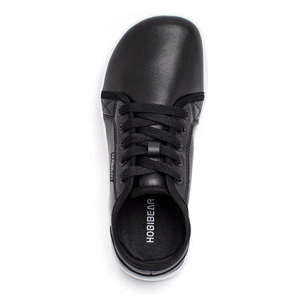 Minimalist Shoes for Men Women Wide Toe Barefoot Zero Drop Shoes Casual Artificial Leather Lightweight Walking Sneakers