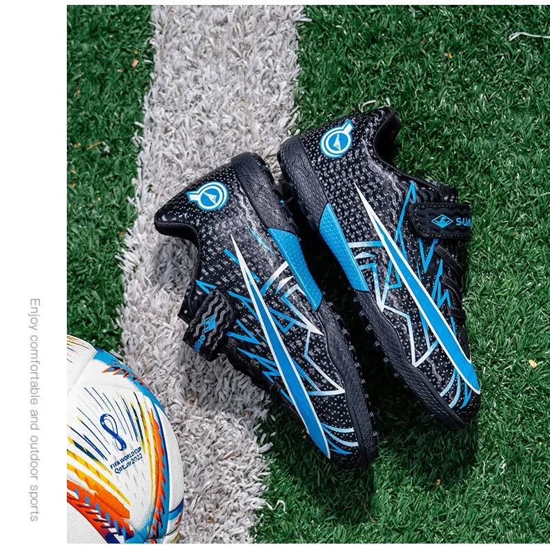 Soccer Cleats Boys Youth Training Football Cleats Athletic Outdoor Girls Soccer Shoes Kids Football Shoes for Little/Big Kid
