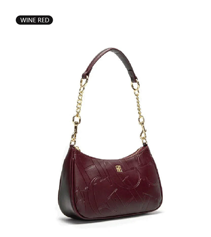 Simple Shoulder Crossbody Bag Women's Handbag Fashion Partition Durable Luxury Brand Fashion Large Capacity Bent Moon Bag
