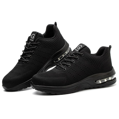 Air Cushion Safety Shoes Men Steel Toe Security Protection Shoes Puncture-Proof Sport Work Shoes Boots Construction Shoes