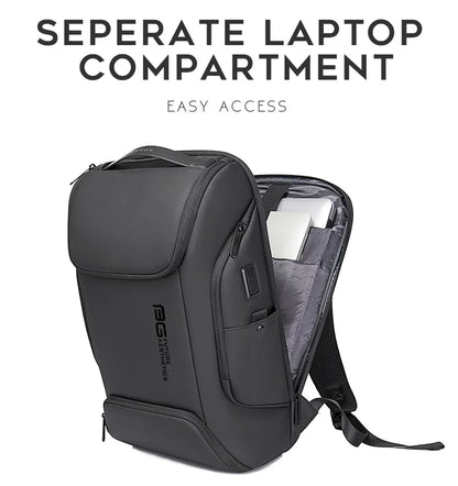 Business USB Charging Smart Backpacks Fits 15.6 Inch Laptop Commute Backpack WaterProof Carry On Bag for Men Travel Bags