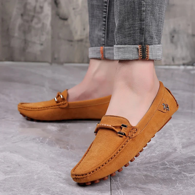 Shoes Mens Size 37-48 Luxury Man Loafers Soft Hot Sell Moccasins High Quality Shoes Casual Driving Flats Penny Male Shoes