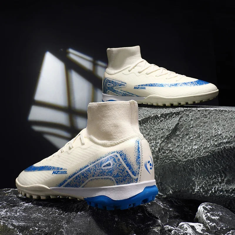 New Men Women Professional Football Boots Training Cleats Sport Sneakers Trainer Lightweight Grass Non-slip Match Soccer Shoes
