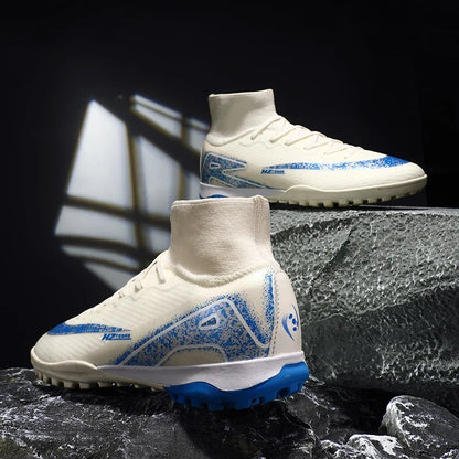 New Men Women Professional Football Boots Training Cleats Sport Sneakers Trainer Lightweight Grass Non-slip Match Soccer Shoes