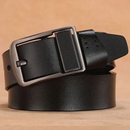 2024 Genuine Leather Belt Men 140 150 160 170cm Large Size Luxury Designer Belts Split Leather High Quality Waist Belt