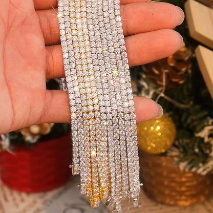 3mm 4mm 5mm Moissanite Tennis Bracelet for Women Men 925 Silver Plated 18k Gold Pass Diamond Tester Link Bracelets Bangle