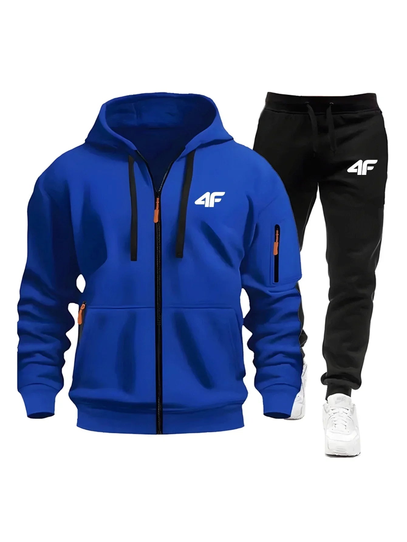 Sets for Men Two Piece Outdoors Mens Tracksuit Set Hot Sales Sportswear Man Sweatpants Hoodie Fashion Comfortable Casual Jogging