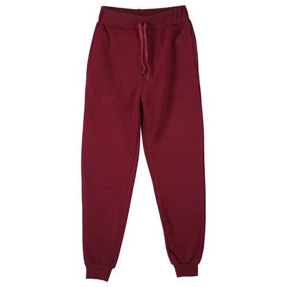 2025 New Joggers Sweatpants Men and Women Elastic Waist Lose Casual Trousers white beige pink yellow Hip Hop Mens Sweat Pants