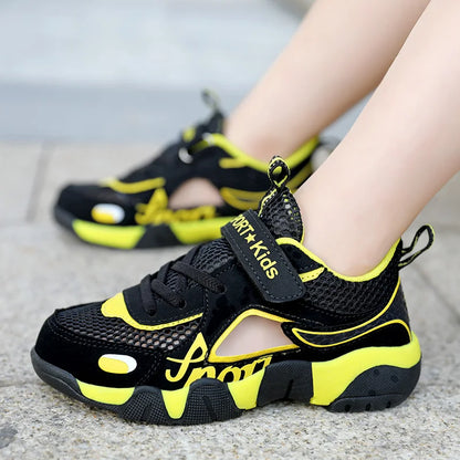Kids Summer Shoes Kids Sandals Breathable Boys Sandals Soft  Children's Shoes Outdoor Protecting Toes Beach Sandal Water Shoes