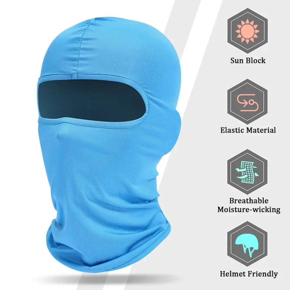 Full Face Mask Hiking Cycling Camping Hunting Airsoft Cap Bike Head Cover Summer Men Women Ski Mask Hiking Scarves