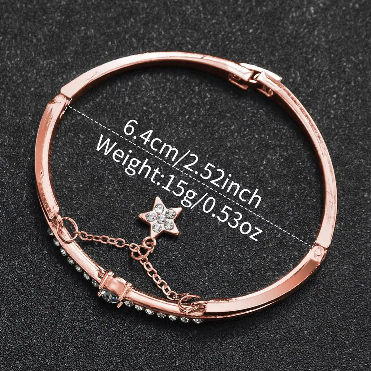 2PCS Fashion Women's Watches Set Magnet Buckle Mesh Strap Analog Quartz Watch Star Bracelet Set Reloj Mujer