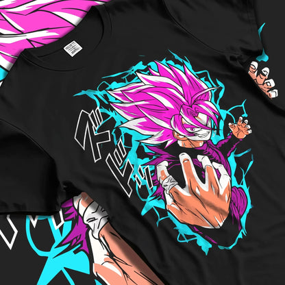 2026 Summer Dragon Ball  Oversized T-shirt 100% Cotton Vintage Y2K Graphic Print High Quality Unisex Casual Streetwear Tshirt