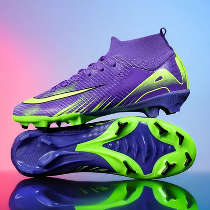 New Men Football Boots Ultralight Training Soccer Shoes Breathable Unisex Professional Wholesale Indoor Futsal Drop Shipping