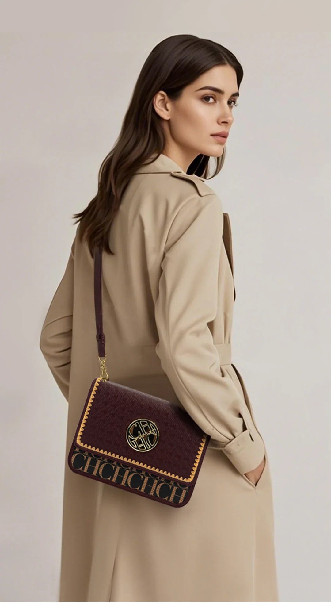Solid Design Shoulder Bag Dark Letter Embossed Ladies Party Bag Exquisite Luxury Brand Fashion Design Handbag Classic