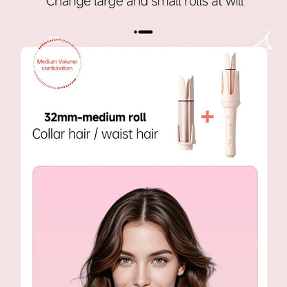Automatic Hair Curler 32mm Auto Rotating Ceramic Hair Roller Professional Curling Iron Stick 40mm Curling Wand Hair Waver gift