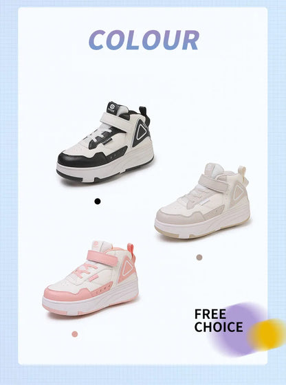 Children Roller Skate Shoes Kids Autumn Children Fashion Casual Sports Toy Birthday Gift Games Boys 4 Wheels Sneakers Girls