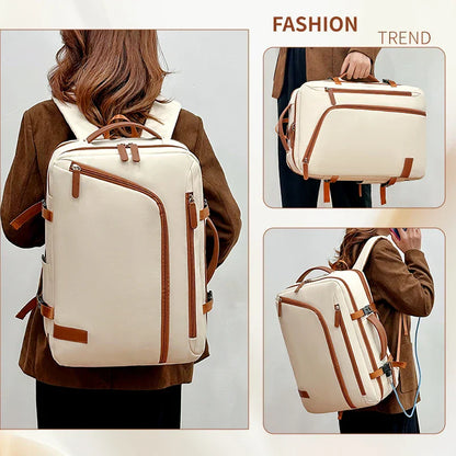 Backpack for Men and Women, New Style, Simple Business Computer Backpack, Outdoor Large-Capacity Travel Bag, Student School Bag for Boys