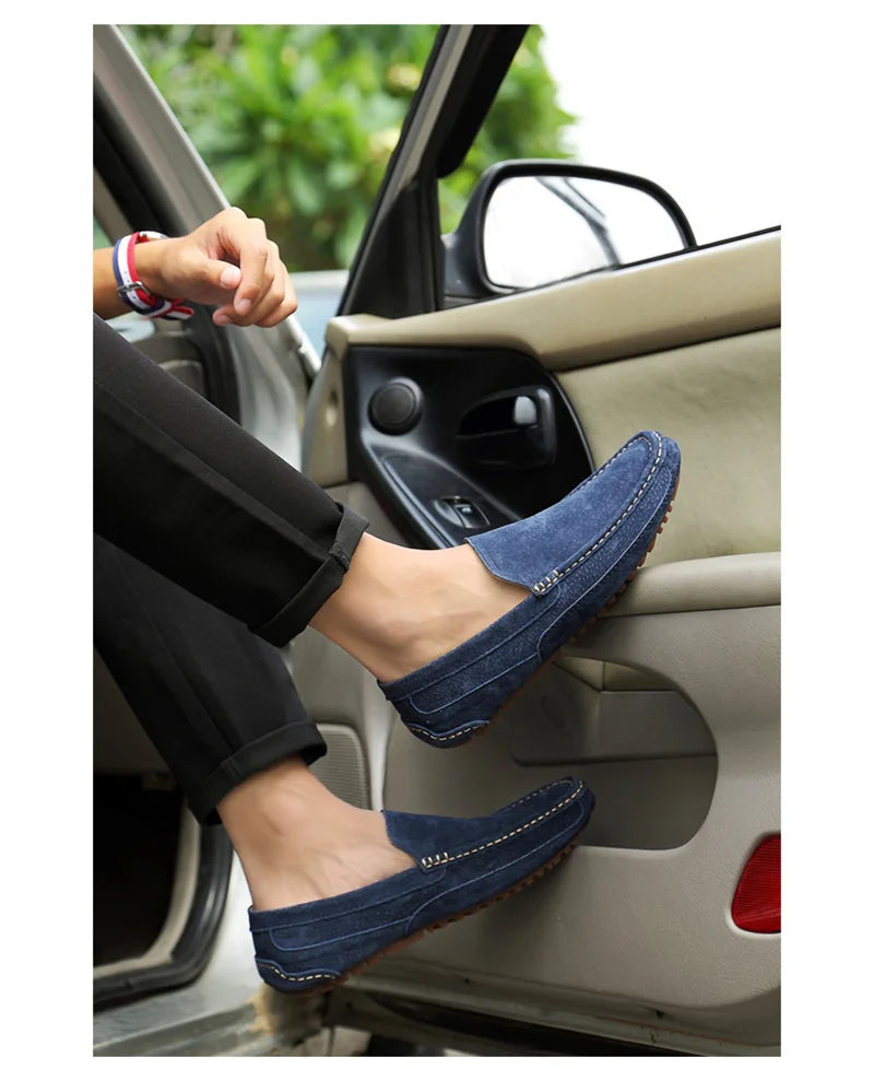 Leather Man Loafers Luxury 2022 Casual Shoes For Men Boat Shoes Handmade Men Slipon Driving Shoes Male Moccasins Zapatos
