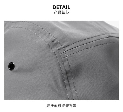 Men Women Baseball Cap Trucker 5 Panel Hat Unstructured Snapback Lightweight All Sports for Running Hiking Tennis