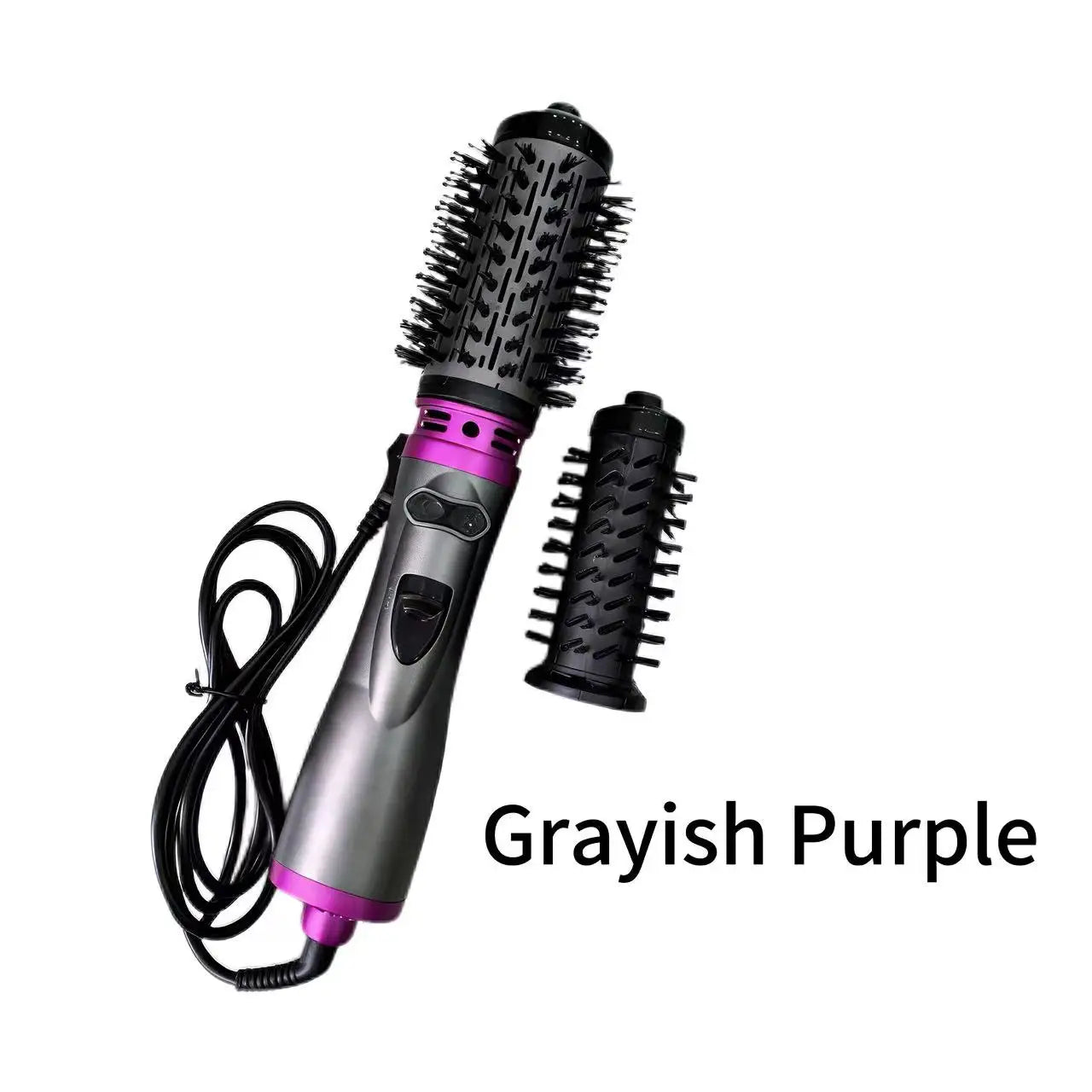 Electric Hot Air Brush 2-in-1 Curling Comb Constant Temperature Hair Dryer Wave & Straightening Tool