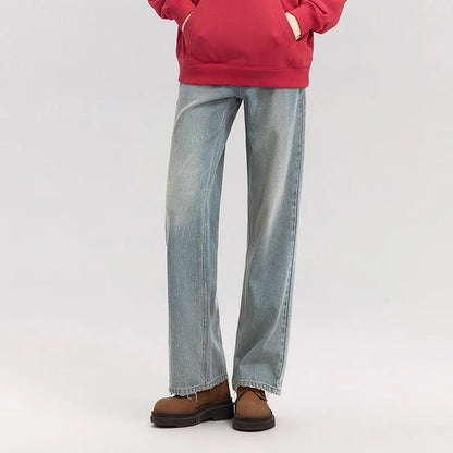 Semir Jeans Women Vintage Long Trousers 2025 New Spring Wide-leg Trousers Comfortable Soft Versatile Trousers