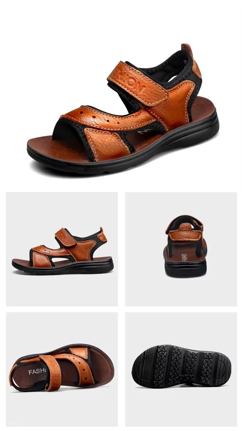 Summer Kids Sandals Soft Non-slip Children Shoes Beach Shoes Boys Casual Outdoor Walking Slippers Comfortable Sneakers