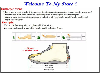 Sneakers Kids Fashion LED Light Shoes Letter Webbing Mesh Breathable1-6years Old Luminous Shoes Casual Sports Shoes Boys Shoes