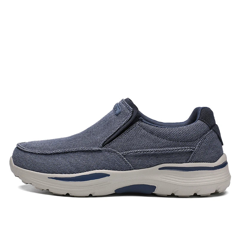 Men's Shoes Comfortable Canvas Shoes Breathable Loafers Men's Walking Sports Shoes Men's Trendy Casual Sports Shoes