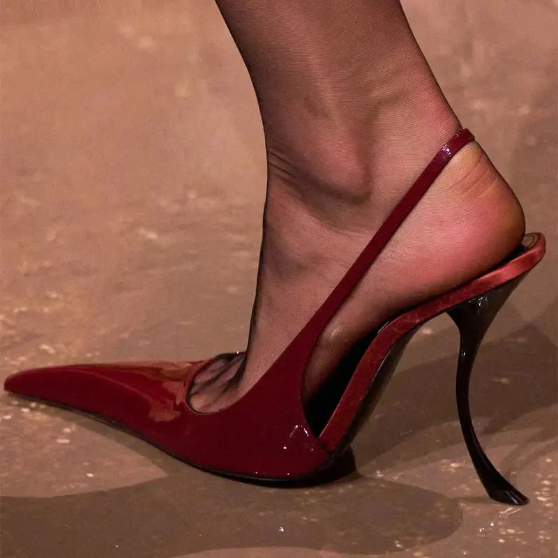 New Fashion Pointed High-heel 10.5 cm Women's Sandals Summer Women Shoes Sandalias De Mujer Shoes for Women Size 34-43