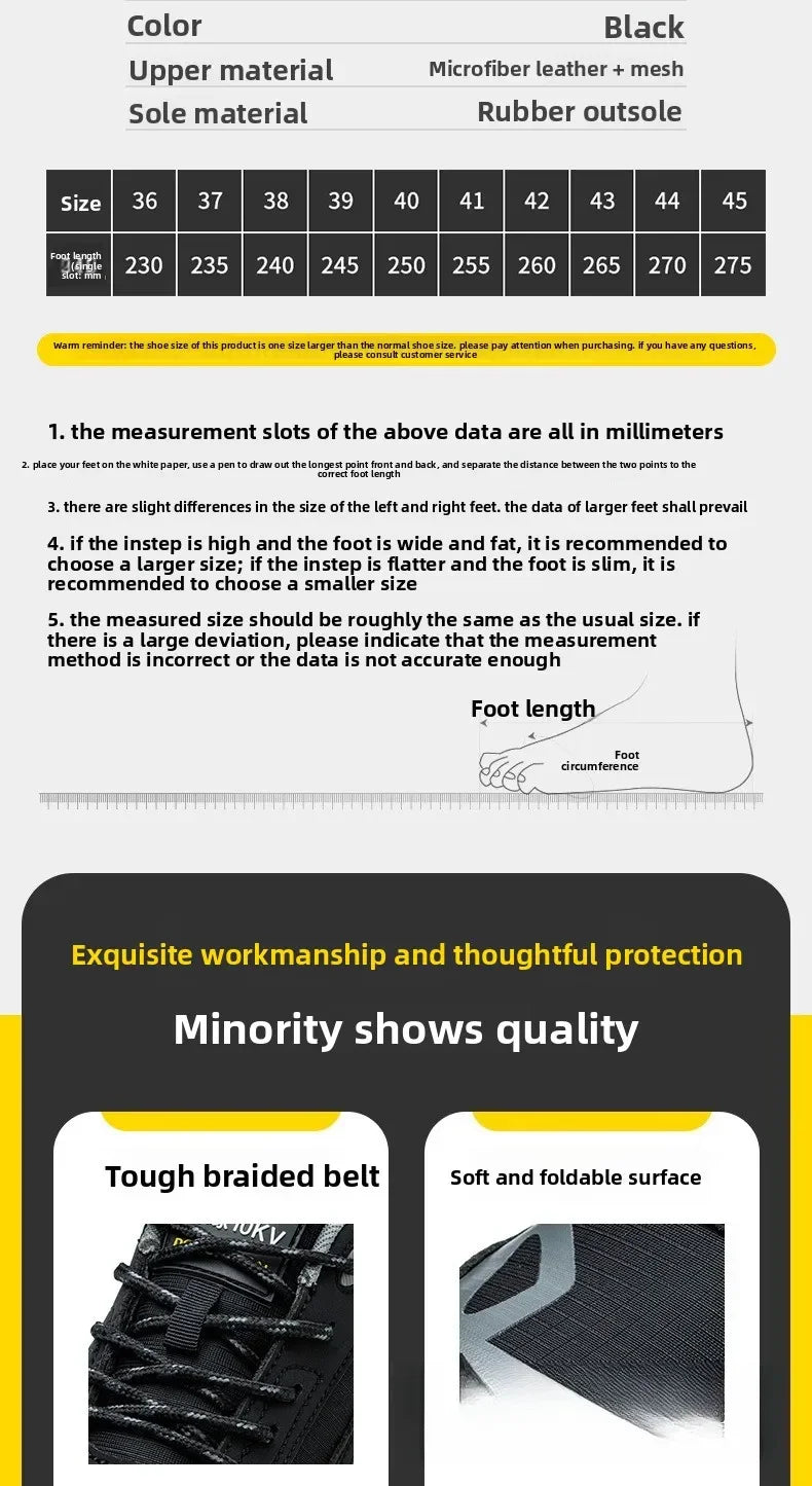 Labor Protection Shoes Men's Anti Smashing Anti Piercing Work Shoes Insulated 10KV Wear-resistant Electrical Shoes Safety Shoes