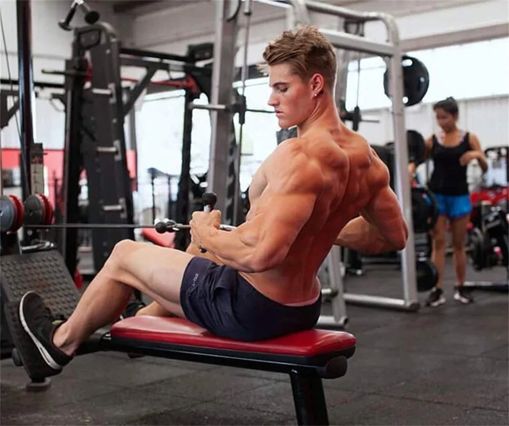 Men Gym Fitness Loose Shorts Bodybuilding Joggers Summer Quick-dry