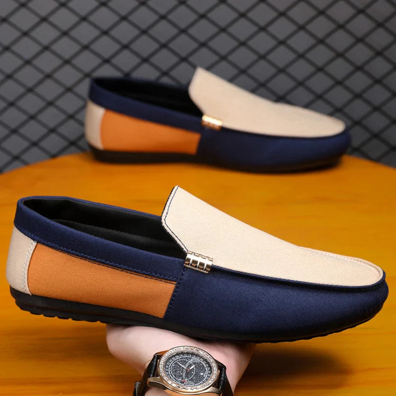 Business Shoes Fashion Casual Shoes Man Luxury Leather Loafers Breathable Slip on Male Boat Shoes Moccasins Driving Shoe