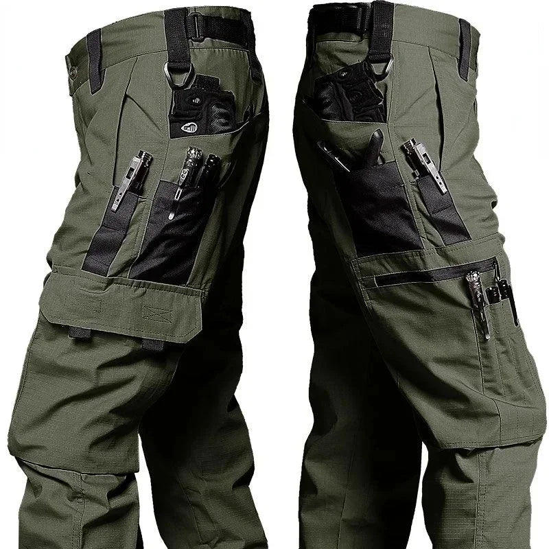Tactical Pants Men Waterproof Combat Trousers Outdoor Hiking Hunting Clothes Multi-pocket Workwear Wear-resistant Cargo Pants