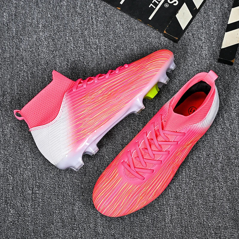 Spiked Comfortable Breathable Competition Soccer Cleats for Training and Matches