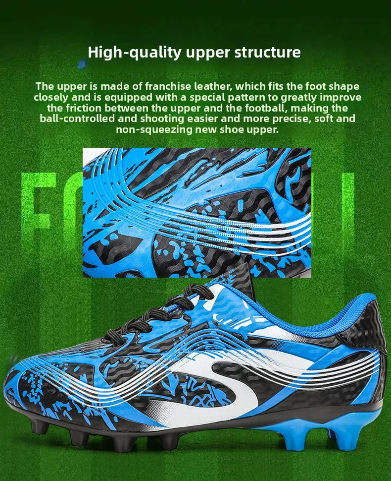 Football Boots Boys Professional  Soccer Shoes Kids Athletics Training Shoes Sports Shoe Girls Outdoor Spikes Chuteira De Campo