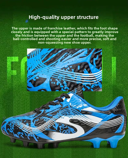 Football Boots Boys Professional  Soccer Shoes Kids Athletics Training Shoes Sports Shoe Girls Outdoor Spikes Chuteira De Campo