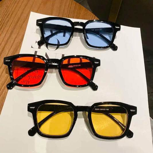 Vintage Sunglasses Wome Sun Glasses UV Protection Ultralight  Eyewear Fashion Luxury PC Unisex Outdoor Glasses