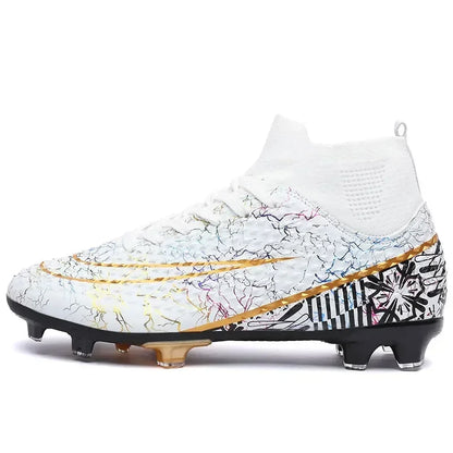 Refreshing Breathable Feet Children's Non-slip Fashion Casual Sports Shoe Youth Soccer Shoes Indoor Outdoor Grass Training Shoes