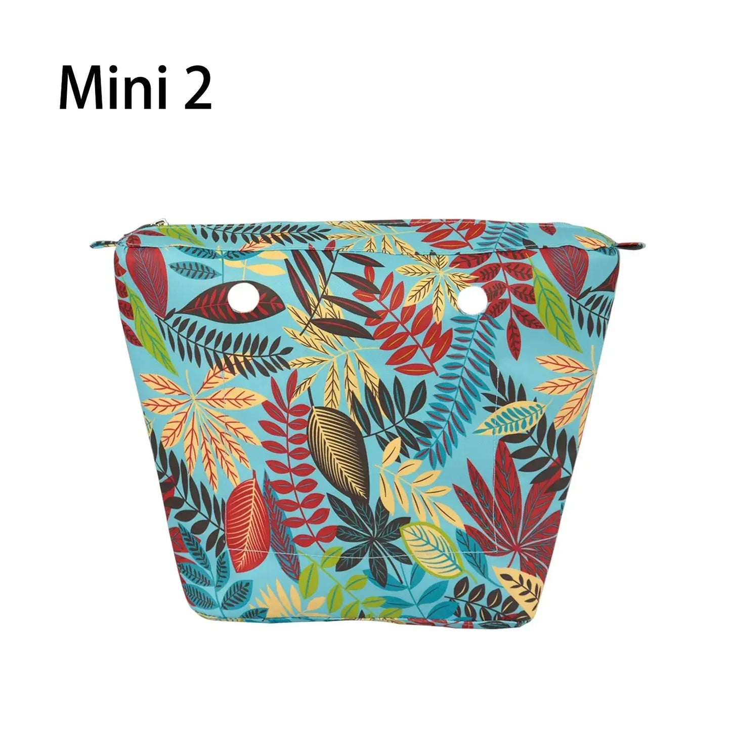 Composite Twill Cloth Waterproof Inner Lining Insert Zipper Pocket for Classic Mini Obag Senior Inner Pocket for O Bag