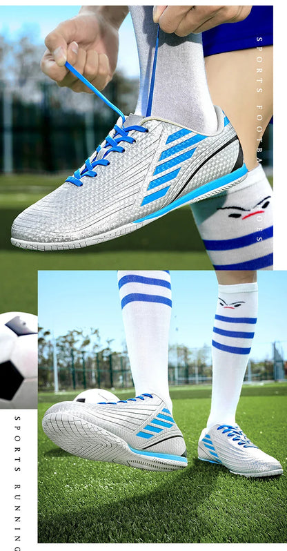 Indoor Soccer Shoes Men Futsal Sneakers Non Slip Children Society Football Boot Outdoor Training Trainers Fashion Male Sneakers