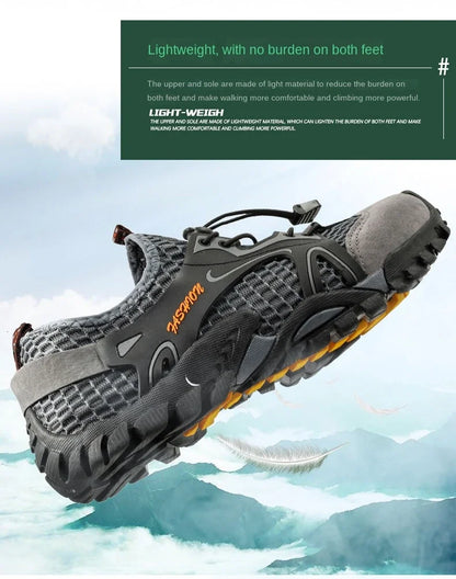 Wear-resistant Shoes for Men Hiking Shoes Jogging Trekking Sneakers Fast Zapatos Outdoor Hombre Invierno Outdoor Anti-slip