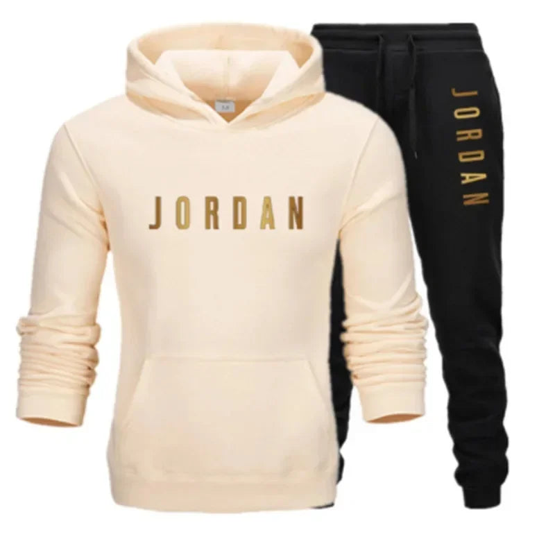 Gran oferta de primavera de la temporada, Sudadera con capucha forrada de lana, conjunto informal, sudadera superior de manga la