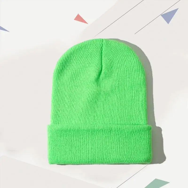 Custom Logo Autumn Winter Warm Beanie DIY Personalized Embroidered Design Knitted Hat Team Customize Stocking Skull Balaclava
