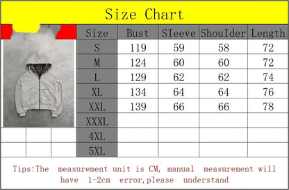 Hip-hop Nova Roupa Dupla Face Harajuku Retro Estampa de Leopardo Moda Solta Zíper Moletom Masculino Street Casual Feminino