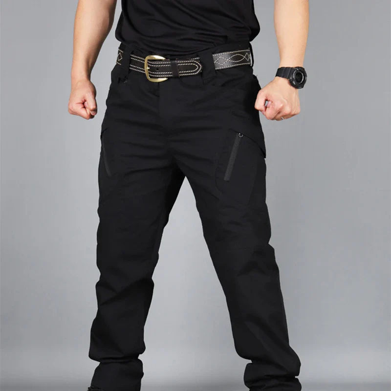 New Casual Tactical Pants Men Cargo Pants Multi Pockets Safari Style Trousers Waterproof Male Streetwear Hiking Plus Size S-6XL