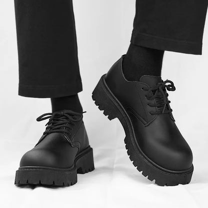 Men's formal shoes, business casual shoes, matte big toe shoes, handsome men's shoes, event party dress shoes