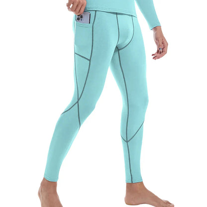 Men Running Leggings Quick Dry Gym Sport Tights Man Compression Fitness Pants Crossfit Training Basketball Tights Man Sportswear