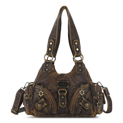 Women Handbags Soft Tote Bag Small Top-handle Fashion Satchel Multi-Pockets Crossbody Shoulder Bag Hobos Phone Pack