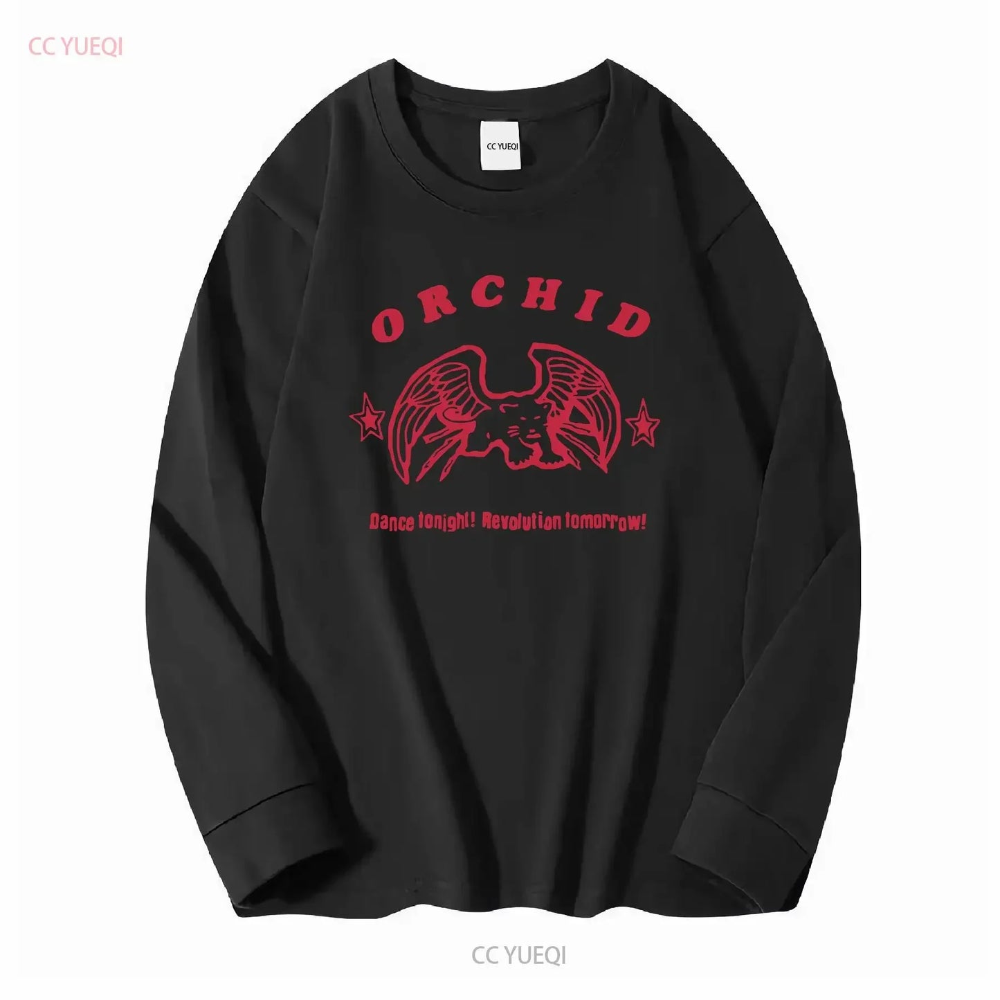Orchid Dance Tonight T Shirt Screamo Punk Music Ampere Jeromes Dream Raein Y058 vintage Washed Slightly Stretched graphic